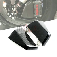 universal 100mm carbon fiber motorcycle cooling air ducts brake caliper channel for ducati 1098 1198 848 evo 2003 2013