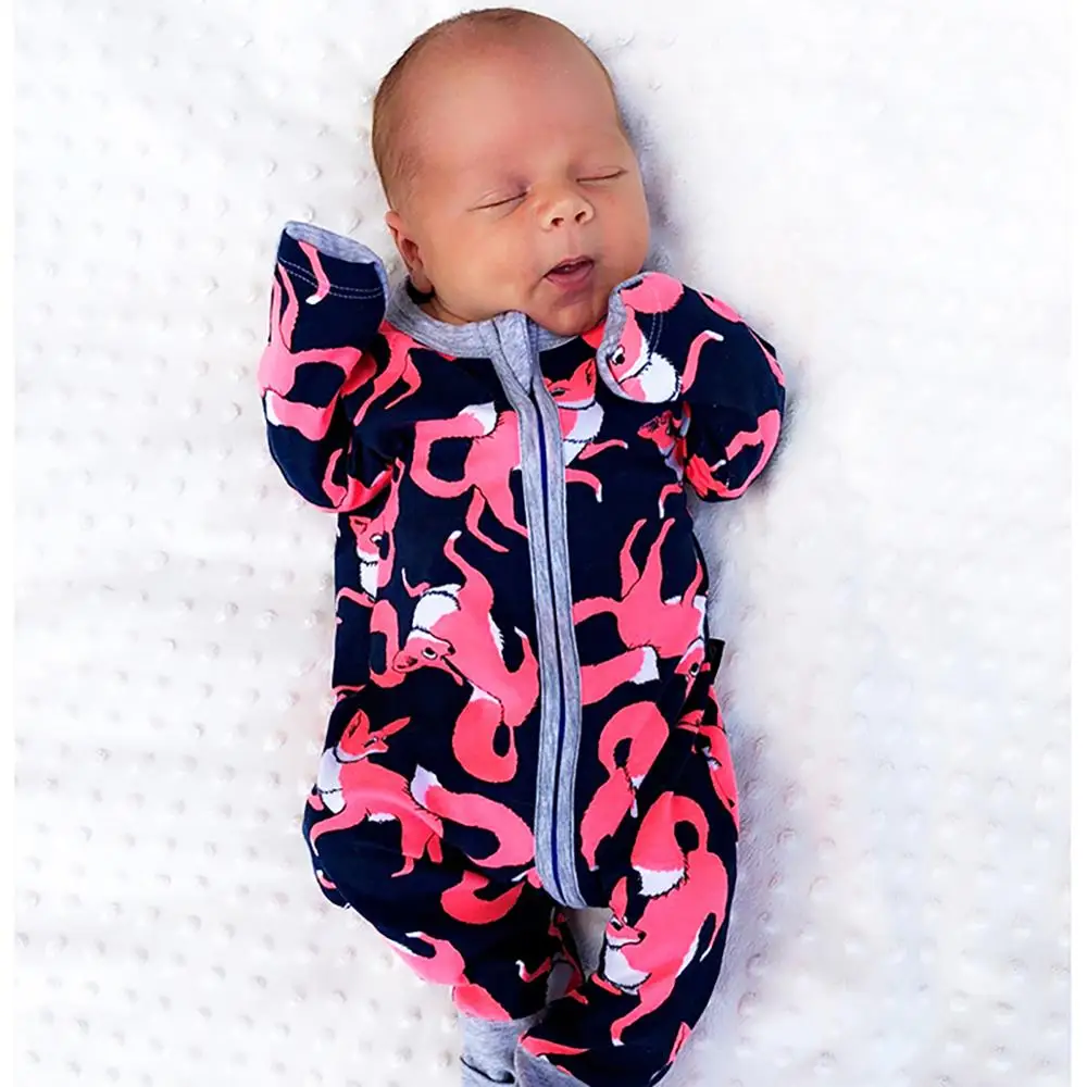 

Детский хлопковый комбинезон с красными листьями, комбинезон для новорожденных мальчиков и девочек