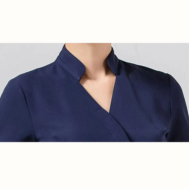 Spa uniform for beauty salon the cosmetologist thai massage smocks work Beauty uniforms foot bath technician costume |