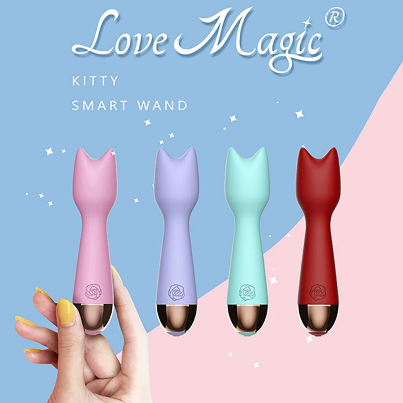 10-частотный мини-вибратор для женского массажа Av-вибратор с зарядкой от Usb