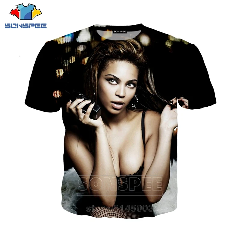 Мужская и женская футболка Beyonce летний сексуальный свитшот в стиле хип-хоп с