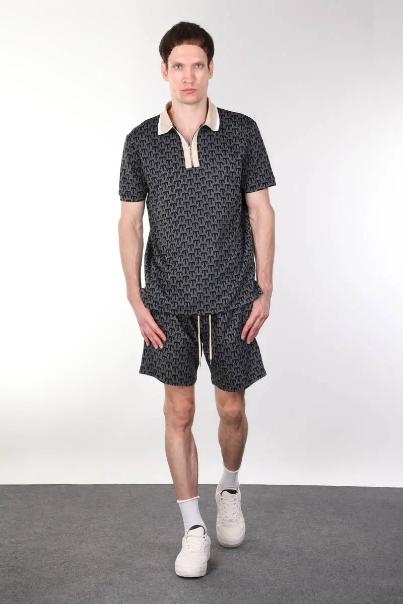 

Ribbed Pattern Thick Mens Shorts