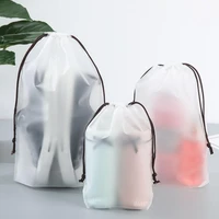 50hot10pcs drawstring bag printing dust proof wear resistant drawstring shoes storage pouch for travel