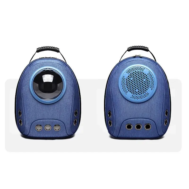 Рюкзак для кошек воздухопроницаемая дорожная сумка космонавта переносная