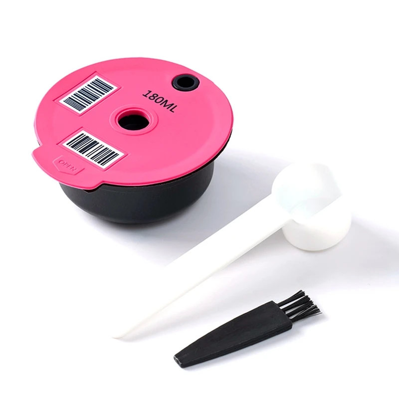 

Practical Refillable PP Coffee Capsule Pod for Tassimo Stainless Steel Mesh Refillable Reusable Coffee Filter Cups