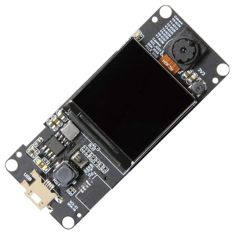 T Камера плюс Esp32 Dowdq6 8 Мб Spram модуль Ov2640 1 3 дюймов Дисплей сзади Камера|Модули