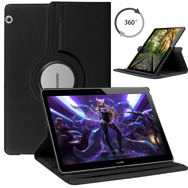 Магнитный чехол для Huawei MediaPad T3 10 книжка из искусственной кожи Honor Play Pad 2 9 6 дюйма с