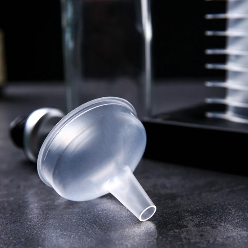 

10PCS Plastic Mini Transparent Funnels for Filling Small Samples Perfume Liquid Emulsio to Small Mini Bottles