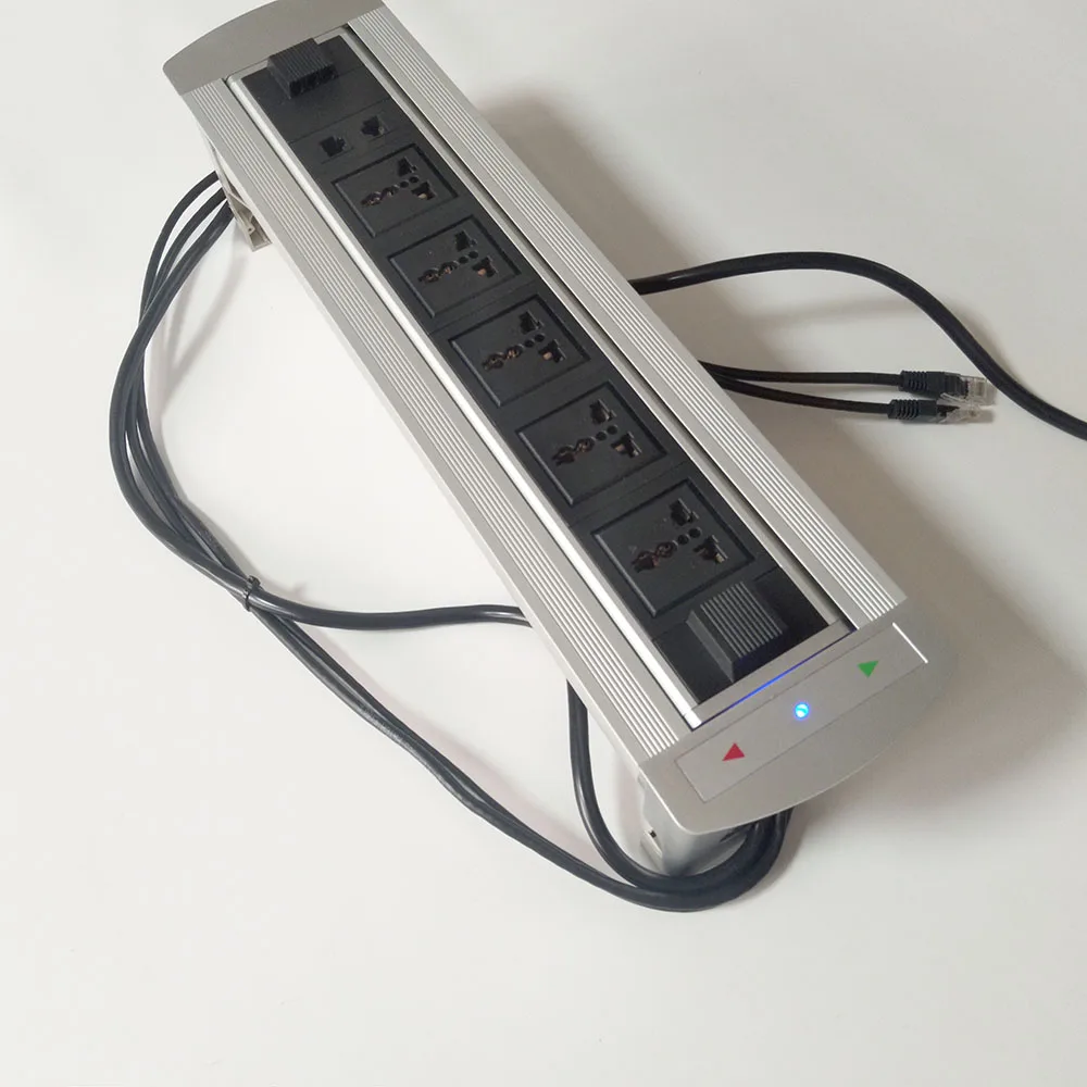 Настольная розетка/электрическая розетка/5 битная электрическая розетка с