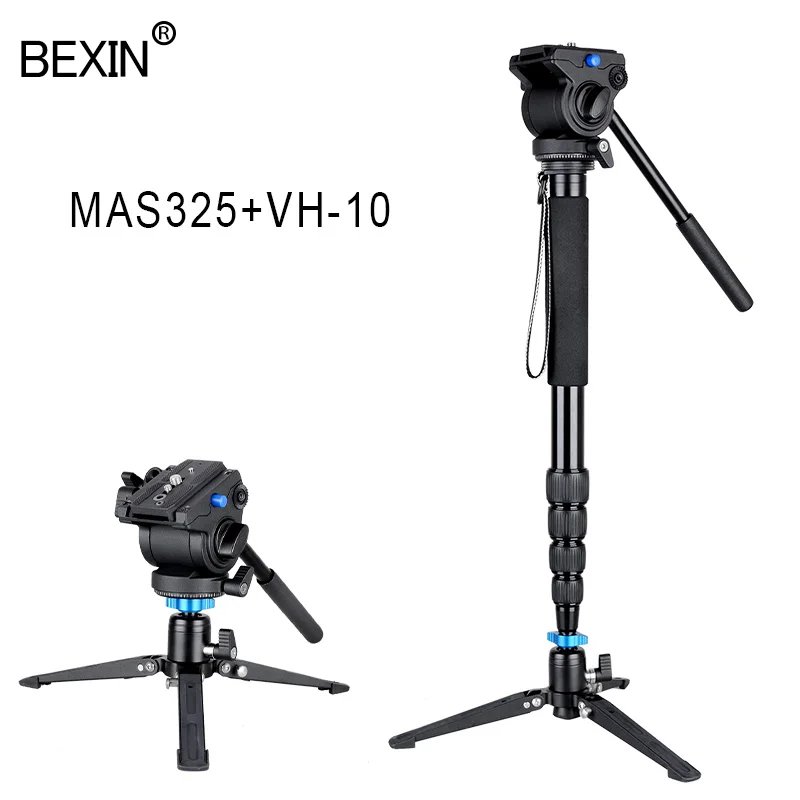 BEXIN tripod monopod camera stand professional shooting video aluminum stable base for dslr | Электроника