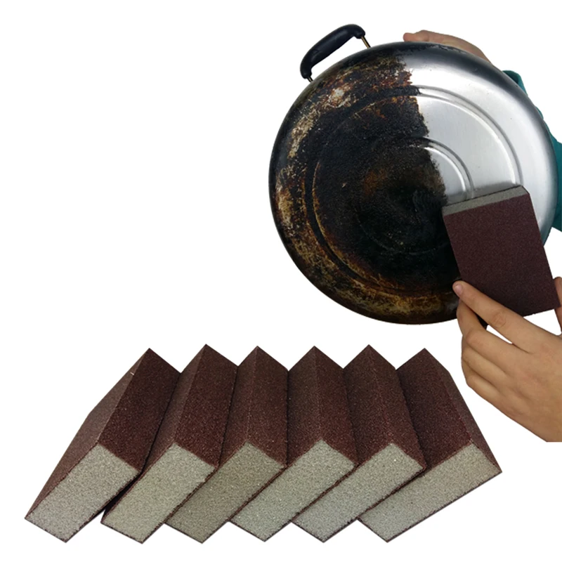 1PCS Portable Carborundum Magic Sponge Brush Eraser kitchen accessories Bathroom Washing Cleaning Cleaner Tool Sponge@2 | Дом и сад