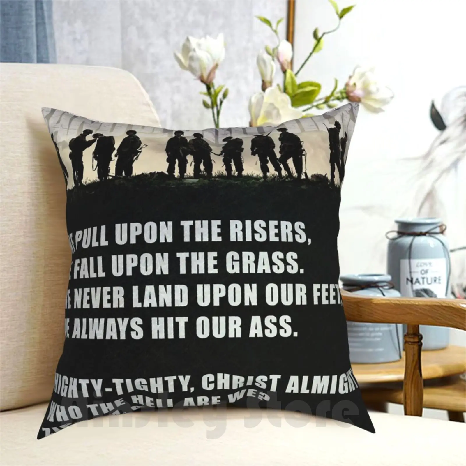 Браслет братьев-воздушно-качающаяся подушка для детской пехоты с рисунком дома