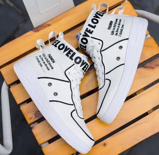 

Designer autumn and winter new high canvas men's shoes fashion men's sneakers shoes zapatos de hombre shoes men