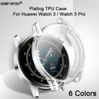 Мягкий силиконовый чехол с полным покрытием для часов Huawei Watch 3, Watch 3 Pro, защитный чехол для смарт-часов