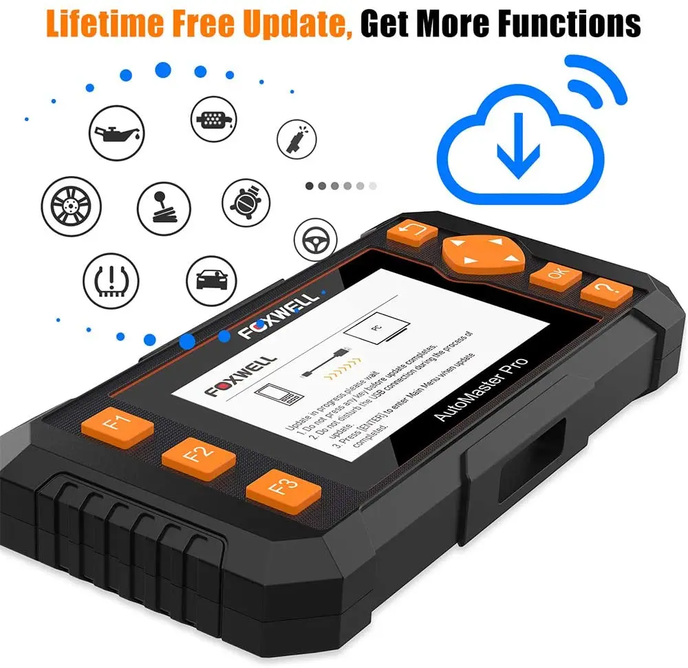 

Foxwell NT634 OBD2 Automotive Scanner 4 System Diagnosis DPF Injector TPMS EPB BRT Oil Reset Service OBD 2 Car Diagnostic Tool