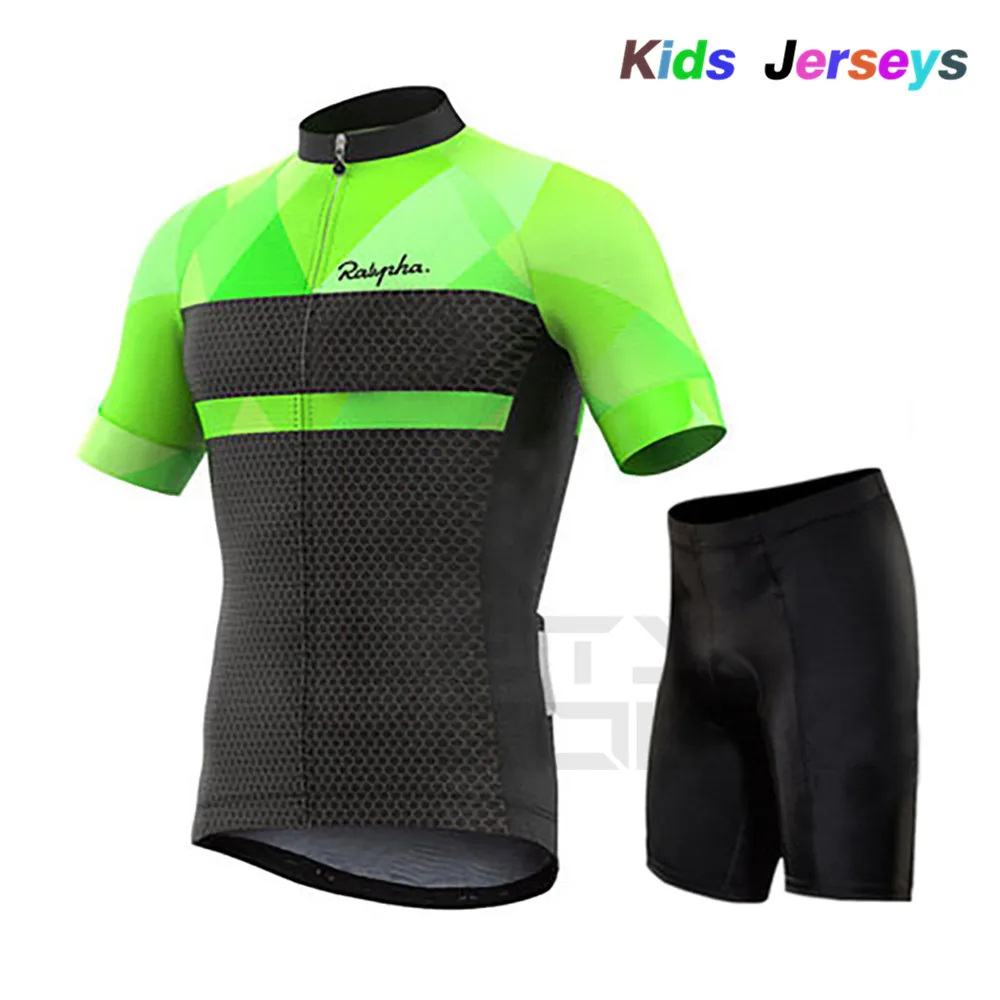 

Children Cycling Jersey Set 2021 Kids Breathable Bike Jersey Ropa Ciclismo Summer Short Sleeve Girl Bicycle Bike Sports Uniform