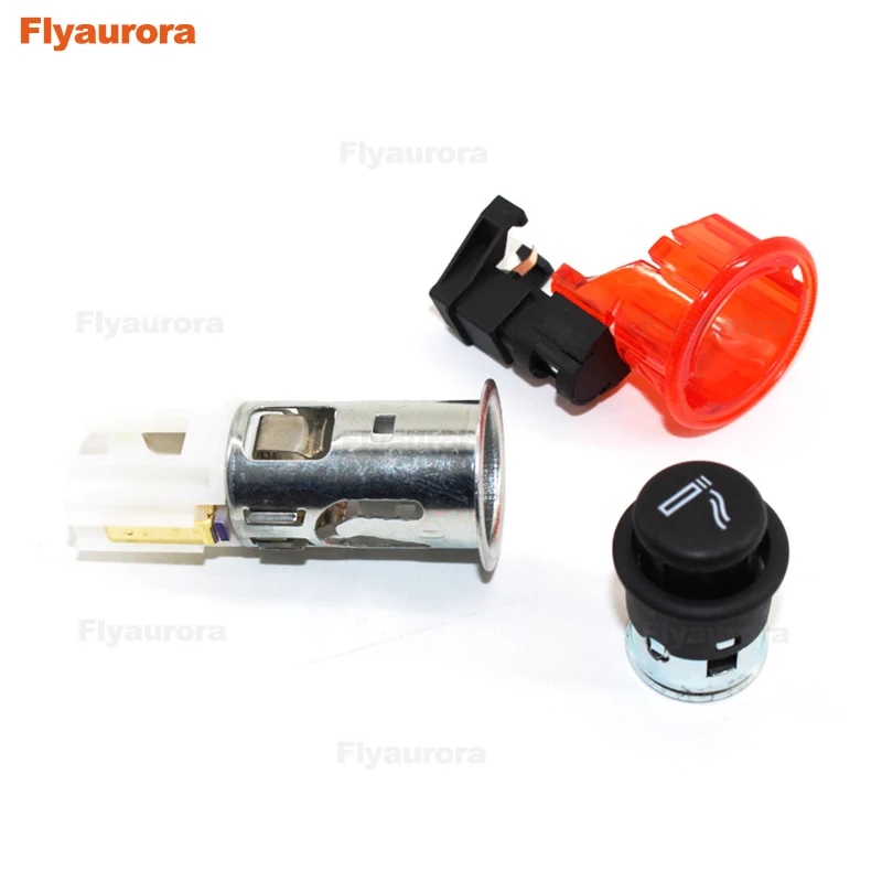 CigaretteLighter set Прикуриватель для V W t5 polo golf 4 7 passat b6 b7 touran audi A3 Q3 skoda octavia kodiaq Fabia Rapid yeti seat leon ibiza - Название цвета: CigaretteLighter set