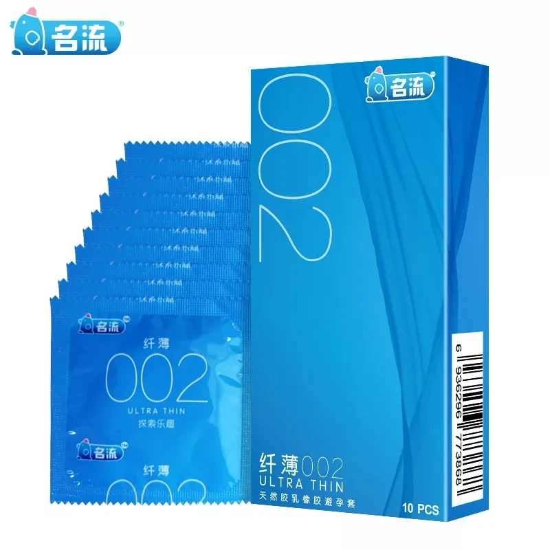 

PERSONAGE 10pcs Slim High Quality Condom Ultra Thin 002 Condoms Super Intimate Condones Adult Sex Toys for Men Lubrication