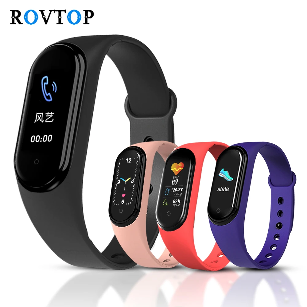 Смарт часы M5 с Bluetooth для телефонных звонков прослушивания музыки браслет мужчин и