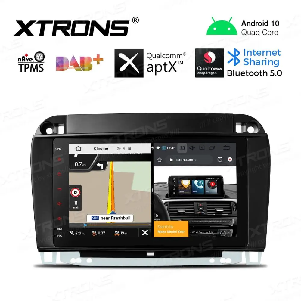 8 &quotAndroid 10 0 OS автомобильный мультимедийный GPS радио плеер для Mercedes Benz S Class W220 1998 2005