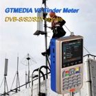 Прибор для измерения яркости GTMEDIA V8, цифровой спутниковый S2X SatFinder HD 1080P, приемник, спутниковый искатель, инструмент 3,5 дюйма, ЖК спутниковый искатель lnb