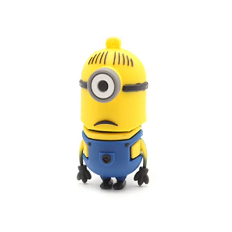 Classic Cartoon Minions Usb Flash Drive 4GB 16G Pen 32GB 64G 128GB 256GB Pendrive High Quality Memory Card Stick | Компьютеры и офис