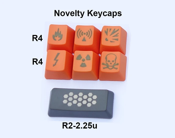 NPKC Винтажный стиль Duke Orange OEM толстые PBT брелки ANSI ISO темно-серый бежевый оранжевый для Cherry MX переключатели механическая клавиатура