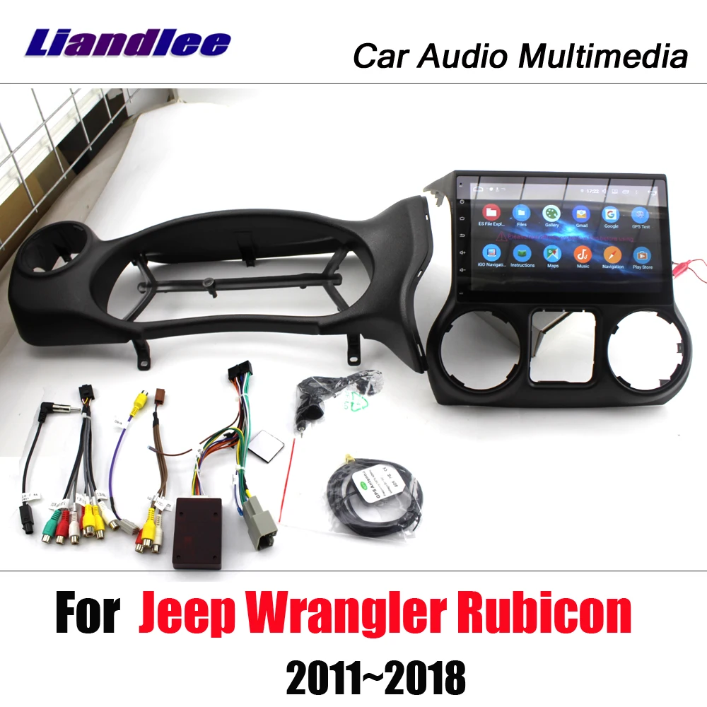 Liandlee автомобильная система Android для Jeep Wrangler Rubicon 2011~ радио видео Зеркало Ссылка gps Navi навигация HD стерео Мультимедиа