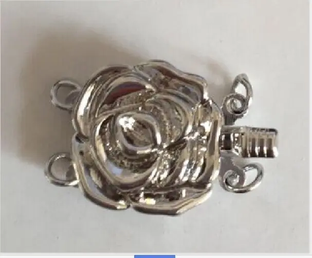 vender Duplo Trands 9-10mm Mar Do Sul Redondo Branco Cinza Pérola Colar 17