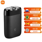 Электробритва Xiaomi Mijia S100 Mi Мужская, портативная Водонепроницаемая бритва с зарядкой от USB и сумкой для хранения, с плавающей головкой