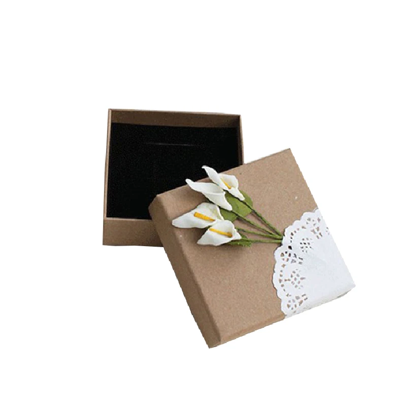 Креативные бумажные подарочные коробки в стиле ретро коробка с логотипом на