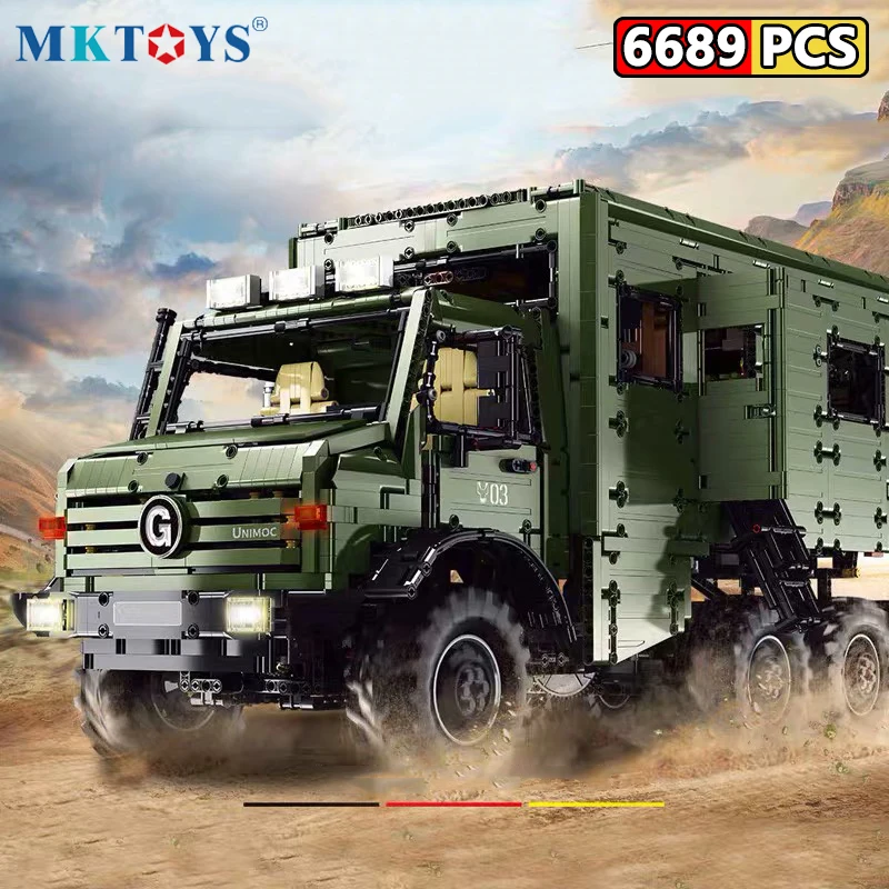 mktoys технический грузовик unimog вне