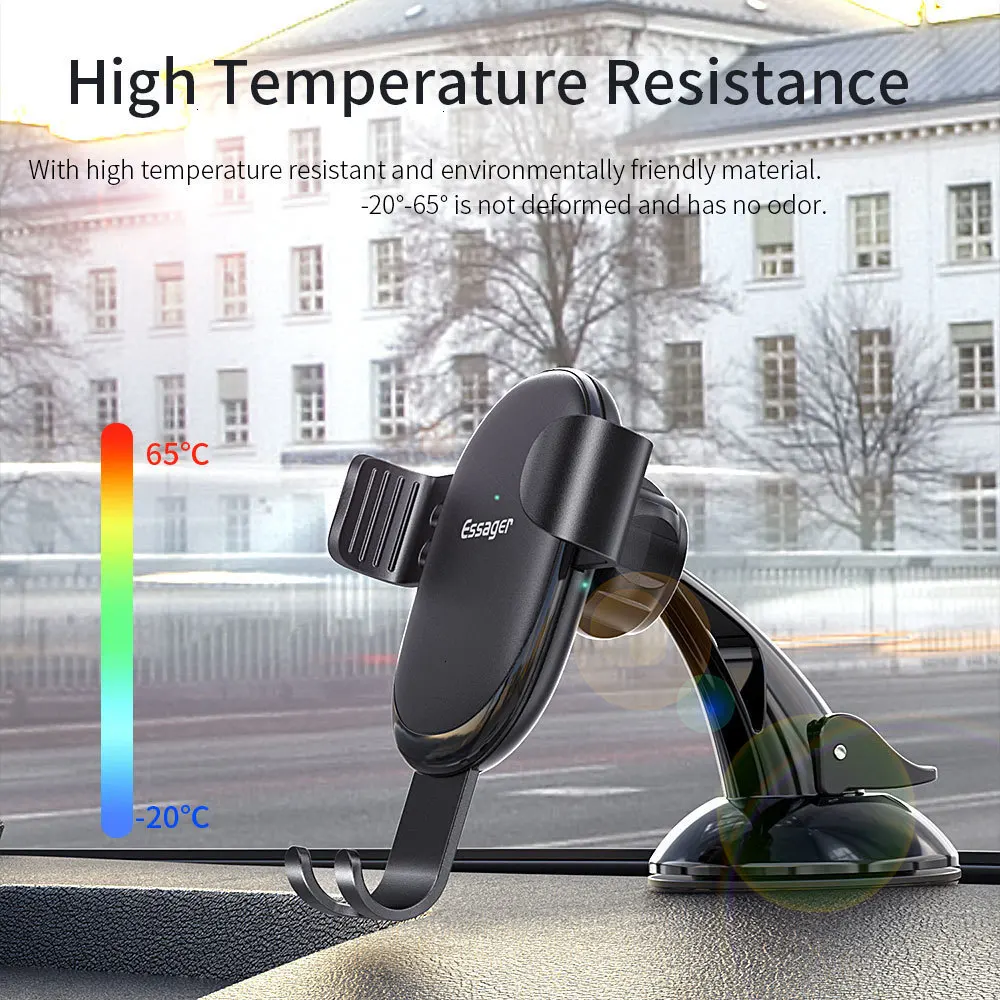 Essager гравитационный Автомобильный держатель для телефона iPhone Samsung универсальный