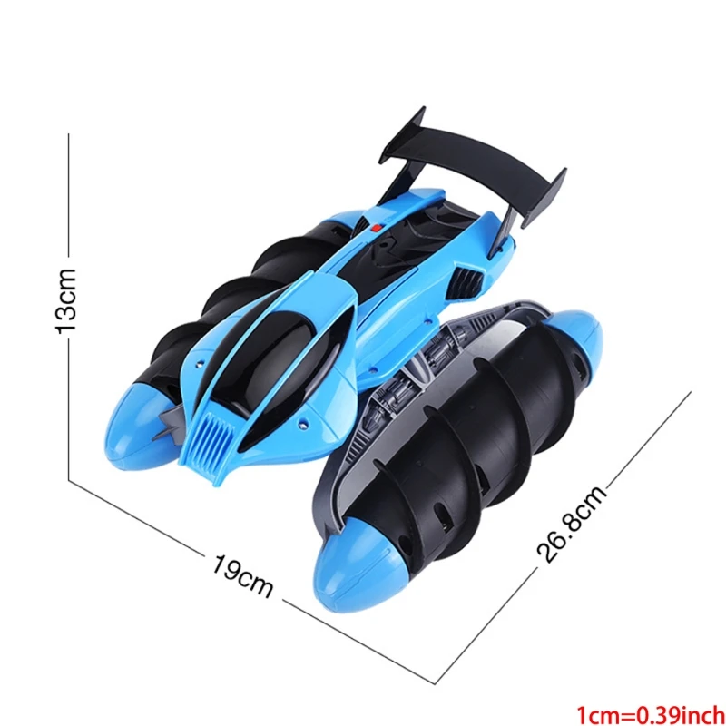 

Remote control boat, 2.4GHz remote control amphibious boat, outdoor waterproof remote control, 40 minutes or more games
