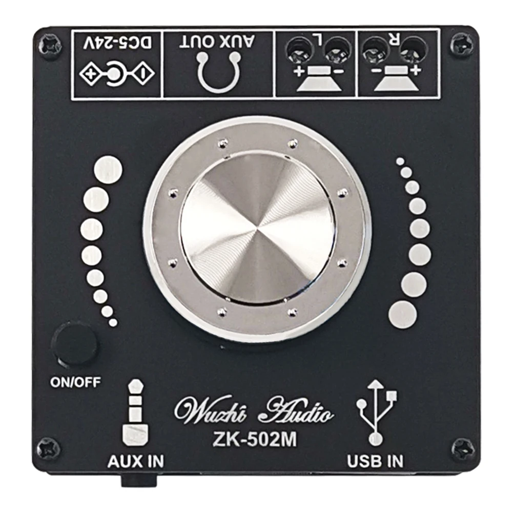 

Mini Audio Receiver Module Audio Receiver Digital Amplifier Board Bluetooth-Compatible 5.0 for Home Theater AUX