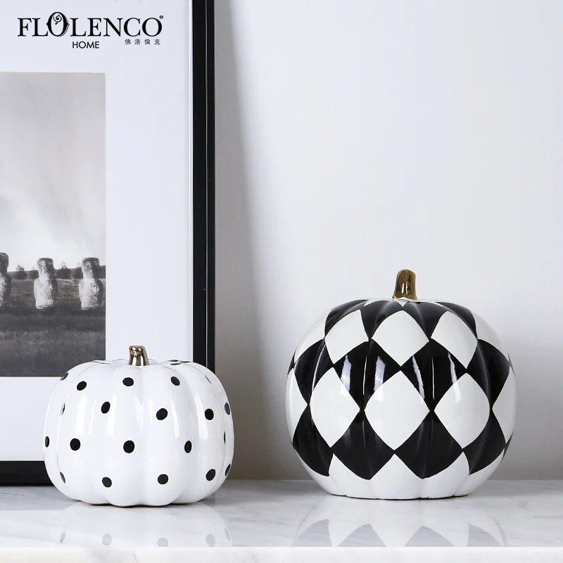 

Modern Chinese Creativity Small Ornaments Ceramics Luxury Fashion Ornaments Living Room Decoration Dekoration Home Decor BK50XB