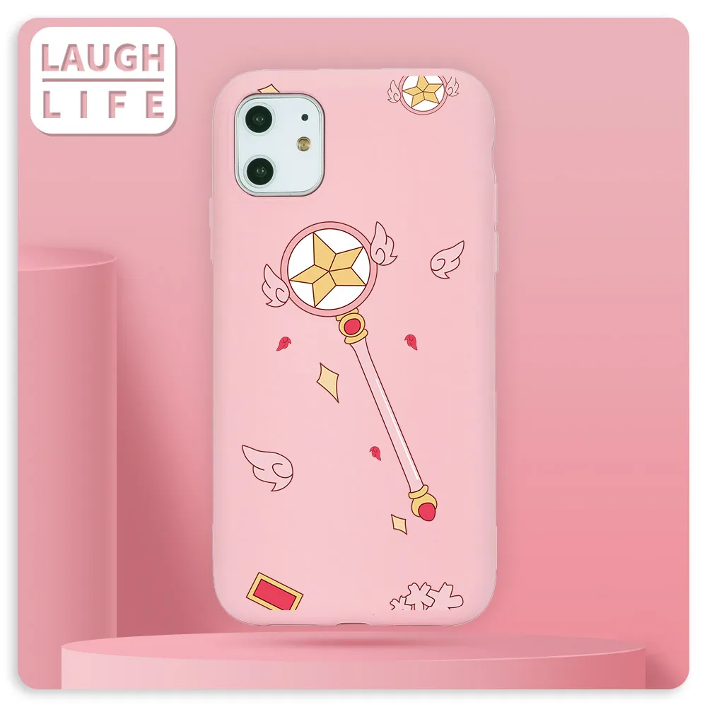 Красивый чехол из жидкого силикона милый для iPhone 11 8 7 Plus мягкий с жидкостью X XS XR SE