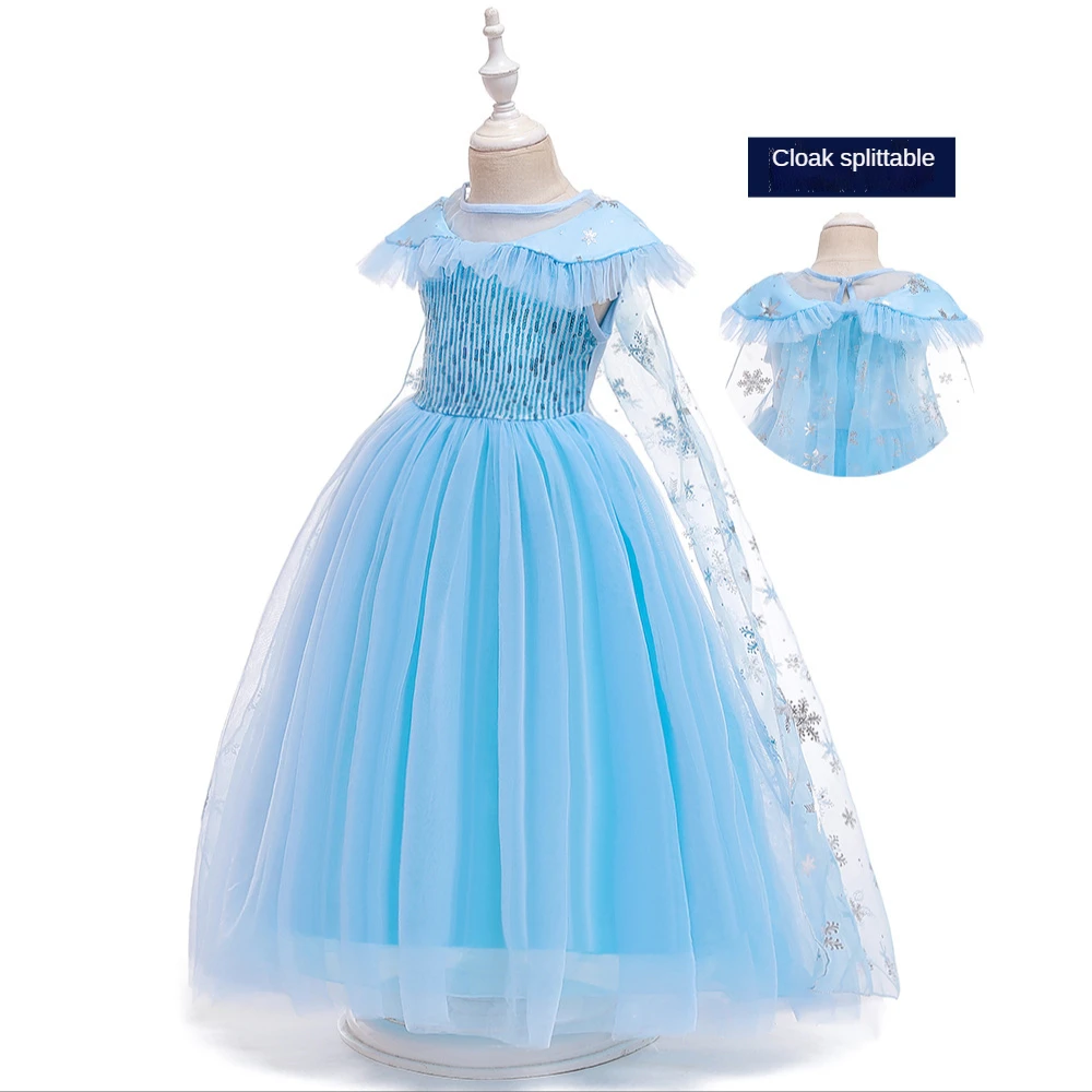 

2021 Girls Princess Dress Children Summer Tutu Wedding Birthday Party Dresses For 5 8 10 Years Girls Kids Gown Costume Clothing