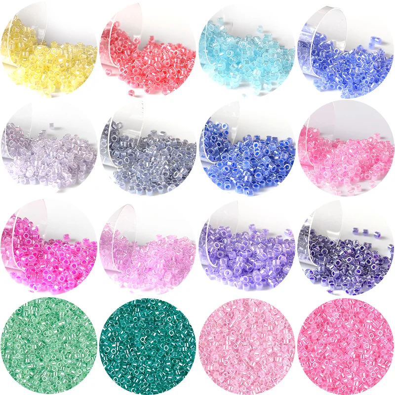 

2000pcs Japan Miyuki Delica Seed Beads Alabaster Colors Glass Seed Bead For DIY Jewelry Making Earrings Bracelet Craft