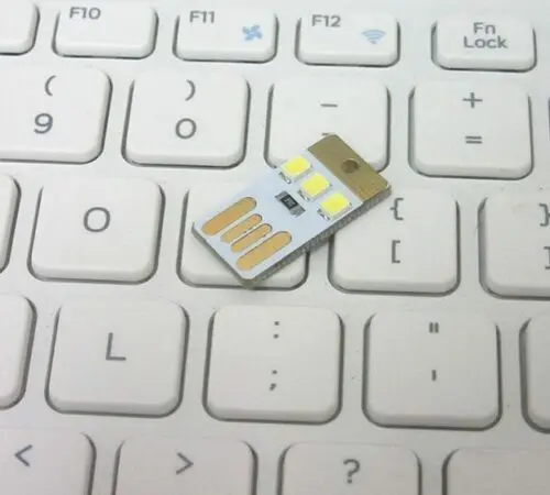 Маленький миниатюрный светодиодный ночник с 3 светодиодами и USB карманная лампа