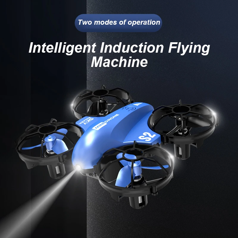 Мини Радиоуправляемый Дрон Вертолет НЛО игрушка для детей жест фиксированная