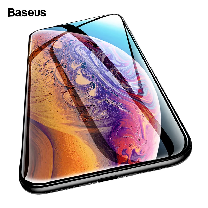 Защитная пленка Baseus 0,3 мм для iPhone Xs Max Xr X S Xsmax 3D, защитное стекло из закаленного стекла, пленка для iPhone X