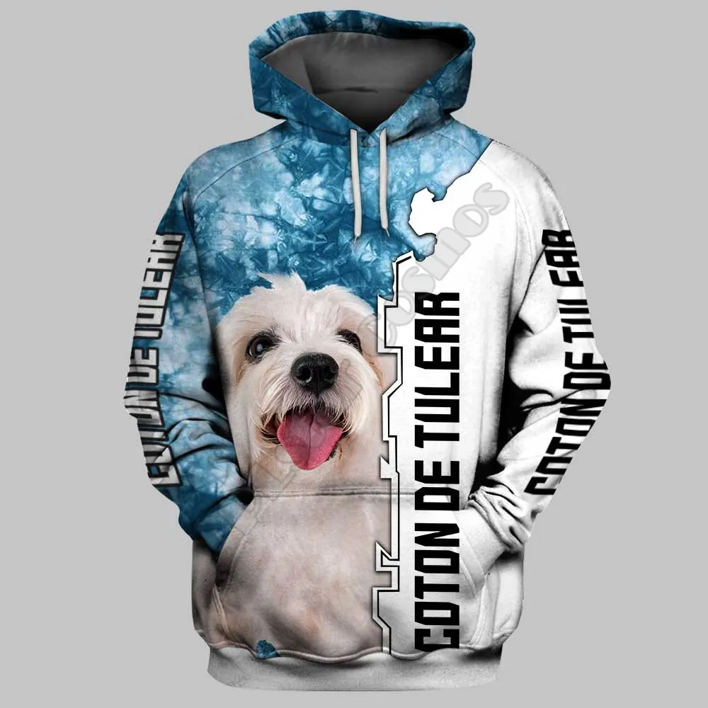 

Coton De Tulear 3D Hoodies Printed Pullover Men For Women Funny Sweatshirts Sweater Animal Hoodies Drop Shipping 06