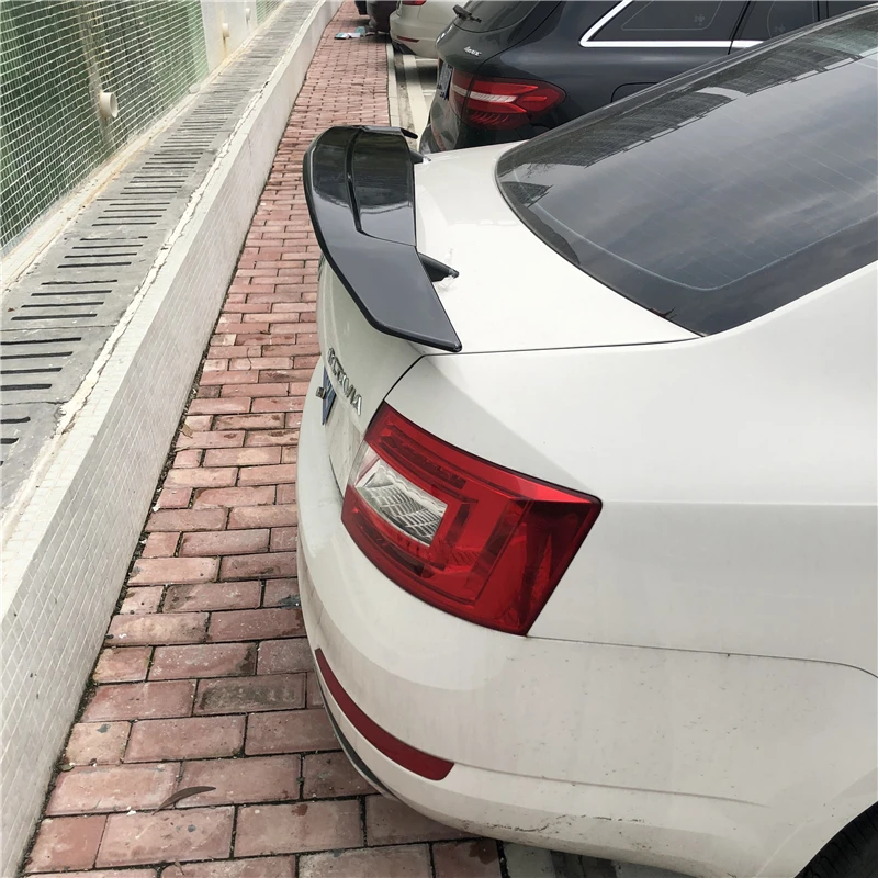 Спойлер для Skoda Octavia спортивный задний спойлер из АБС-пластика автомобиля со