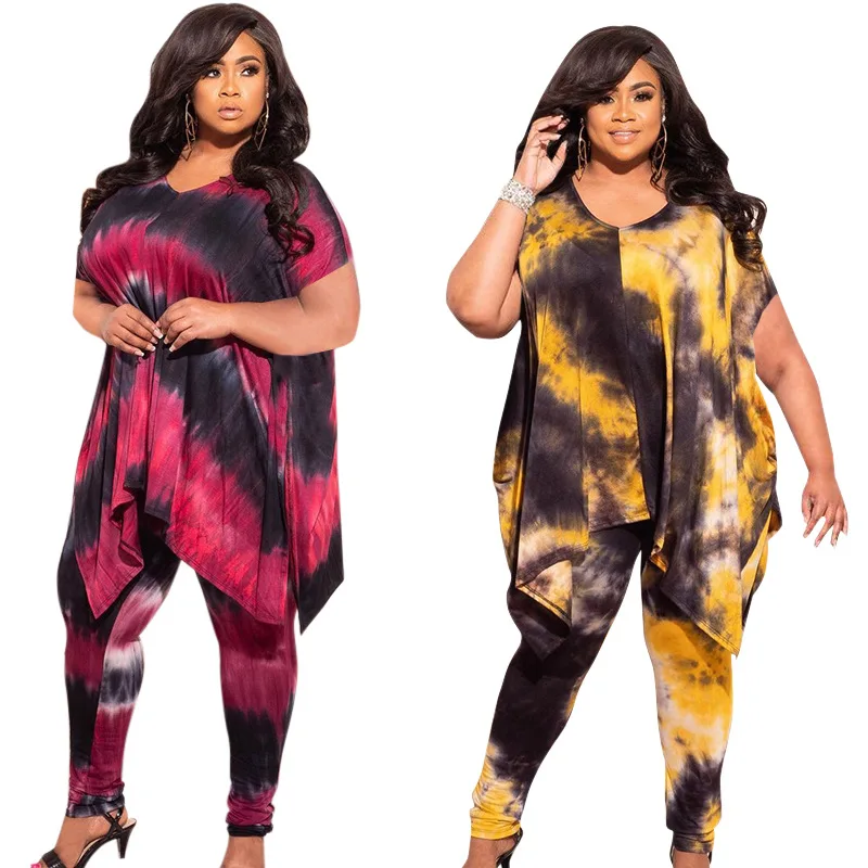 Комплект одежды из 2 предметов в африканском стиле женские длинные топы и брюки