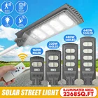 160W320W480W640 Вт Светодиодный уличный фонарь на солнечной батарее напольный свет поликристаллический кремний пульт дистанционного управления Солнечная лампа Водонепроницаемый для Plaza шланг для полива огорода, двора
