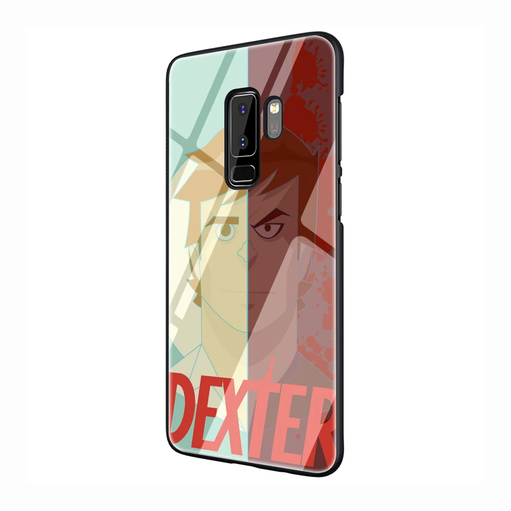 G1 EWAU Dexter ломтик Стекло чехол для телефона для samsung Galaxy S7 8; большие размеры 9, 10; плюс 10 плюс Note8 9 10 плюс A10 20 30 40 50 60 70 - Цвет: G1