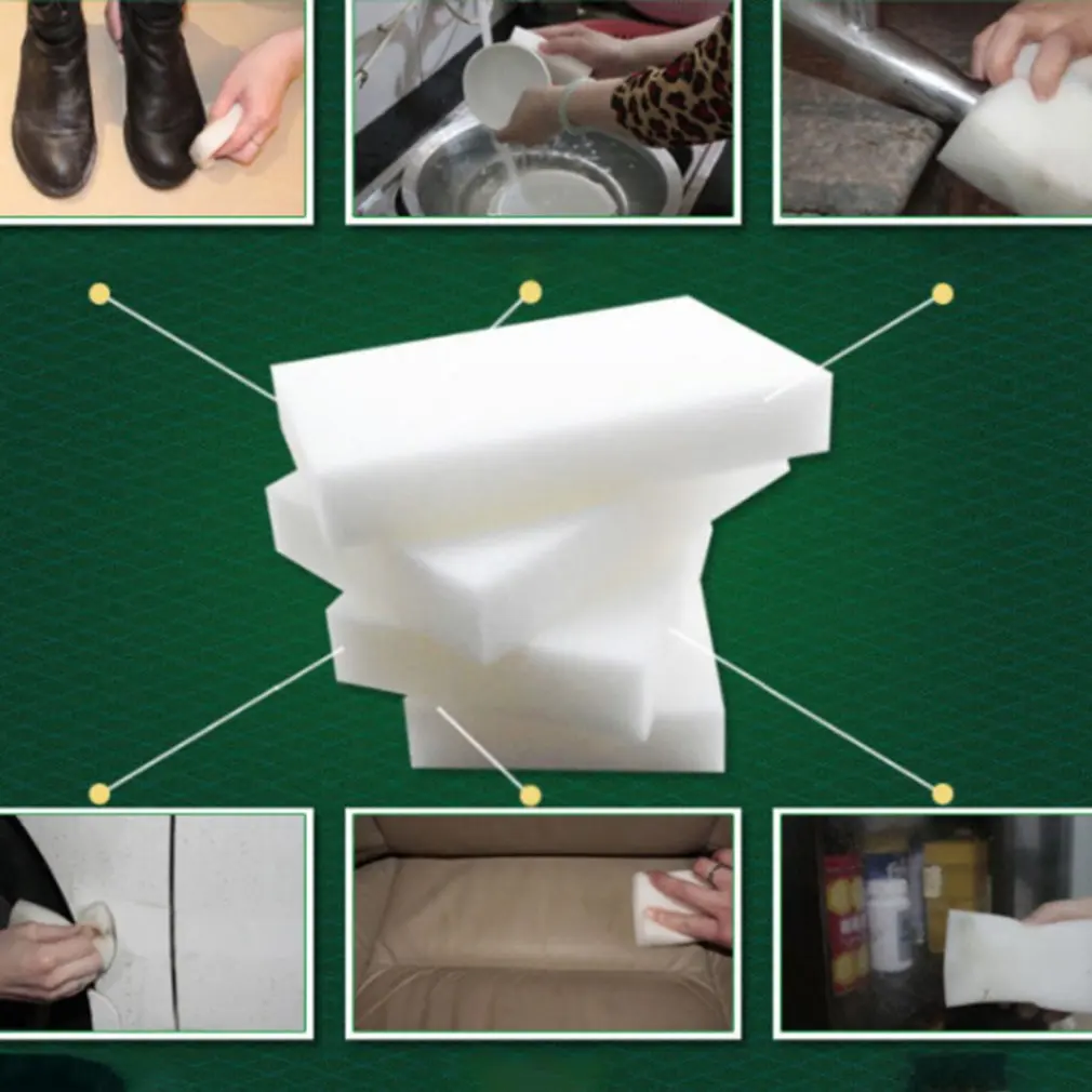 

1 PC Sponge Nano Super Decontamination Wipe Nano Scrubber Cotton 10*6*2 Bag Household Cleaning Artifact