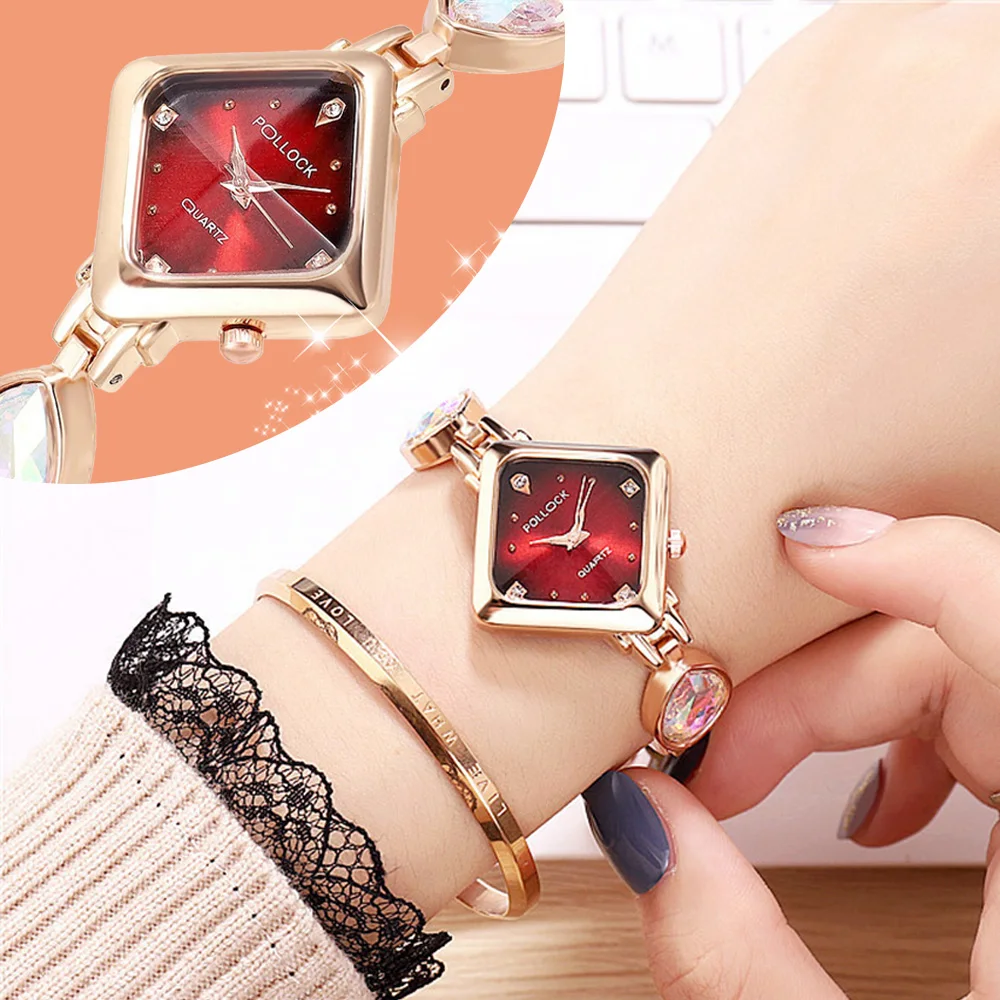 

Diamond ladies Watches Relogio Mujer Women Watch Fashion Casual Round Glass Quartz Wristwatches Bracelet Luxury Clock Steel Band