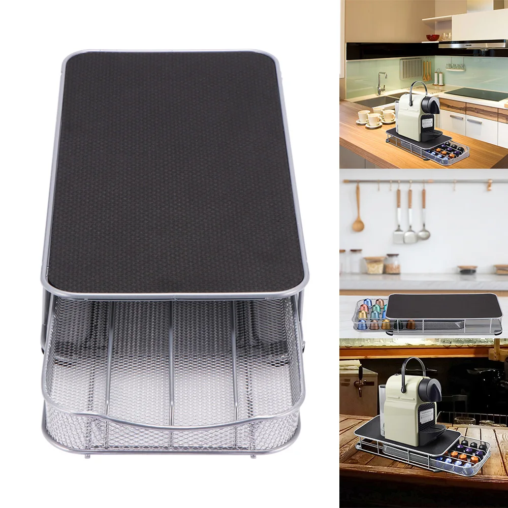 Новинка 2020 металлический держатель для кофейных капсул стойка 40 чашек хранения